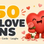 350 Best Love Puns for Captions, Couples, Cards, and Laughs