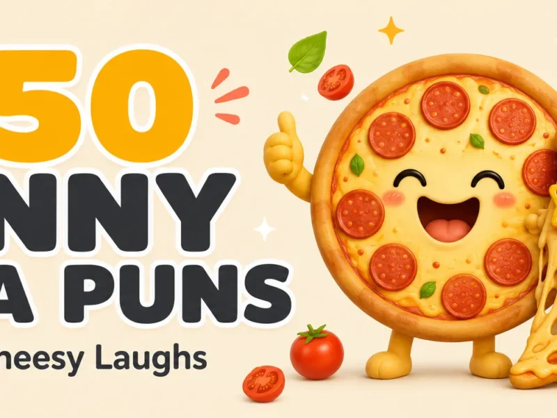 350 Funny Pizza Puns That Are Extra Cheesy