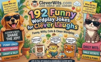 192 Funny Wordplay Jokes for Clever Laughs