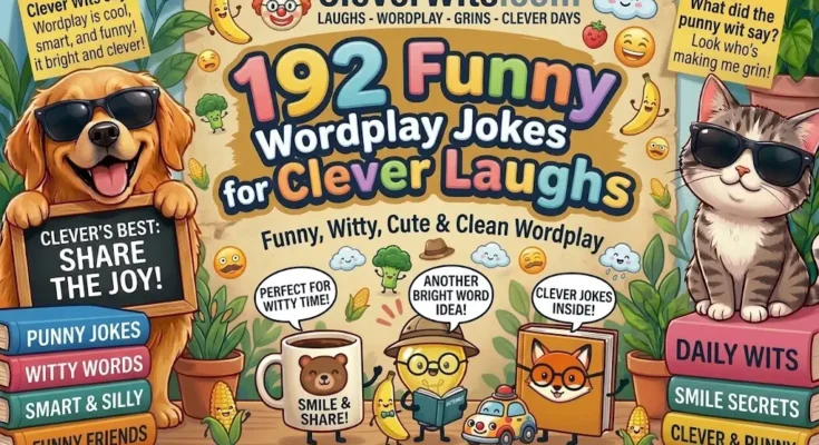 192 Funny Wordplay Jokes for Clever Laughs