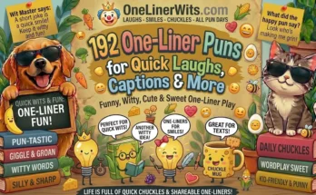 192 One-Liner Puns for Quick Laughs, Captions & More