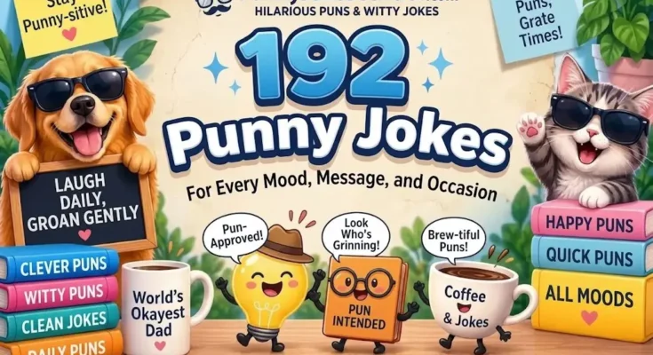 192 Punny Jokes for Every Mood, Message, and Occasion