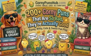 200+ Corny Puns That Are So Bad, They’re Actually Good