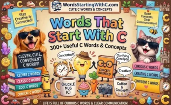 Words That Start With C: 300+ Useful C Words