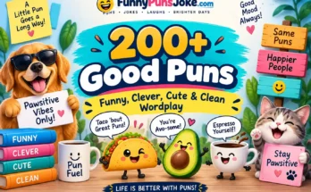 200+ Good Puns: Funny, Clever, Cute & Clean Wordplay