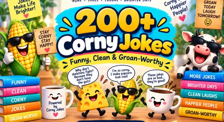 200+ Corny Jokes: Funny, Clean & Groan-Worthy