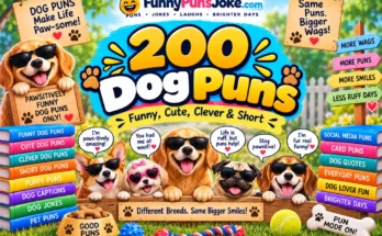 200 Dog Puns: Funny, Cute, Clever & Short